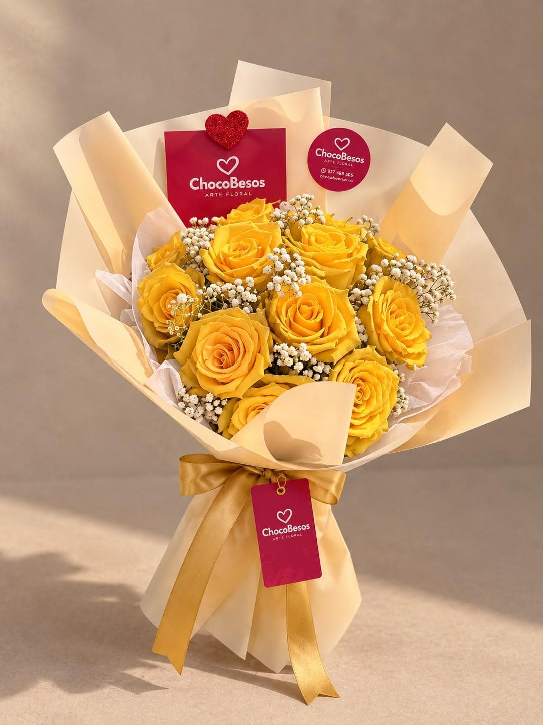 Ramo de 10 Rosas