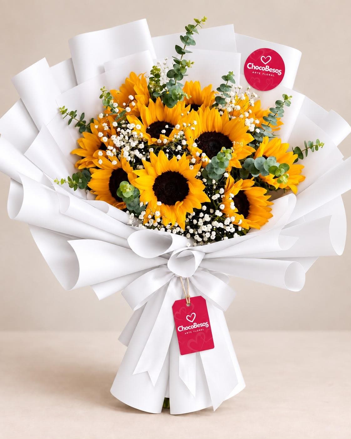 Ramo de 10 Girasoles
